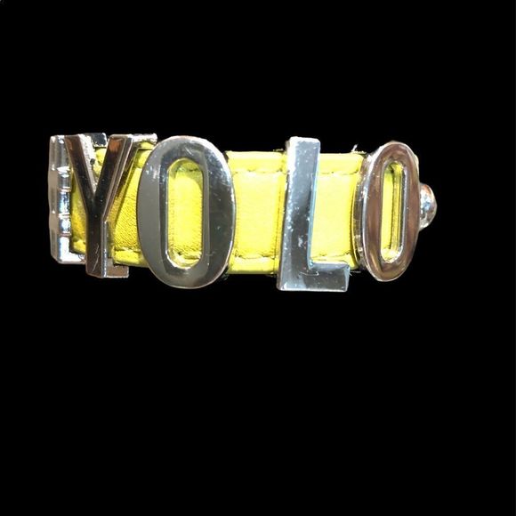 leather cuff Jewelry - Leather cuff #yolo lime green
